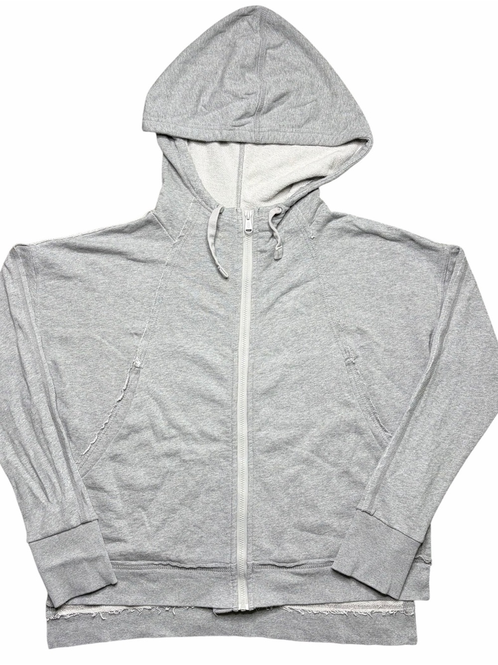 Free People FPmovement Gray Zip Up Hoodie Size M Casual Athleisure Gorpcore